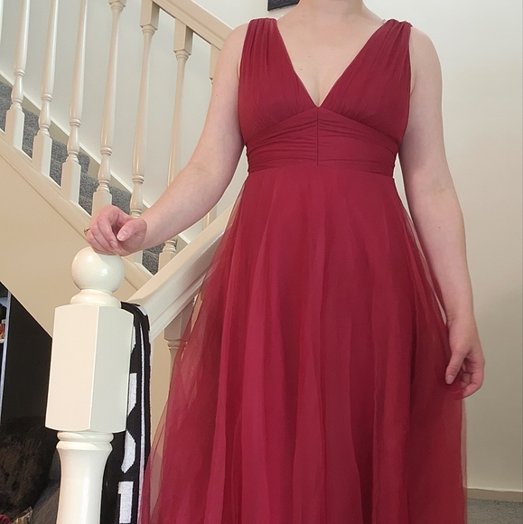 ❤️ Size 10 Alice Elle Red Dress in Red - Picture 2 of 5